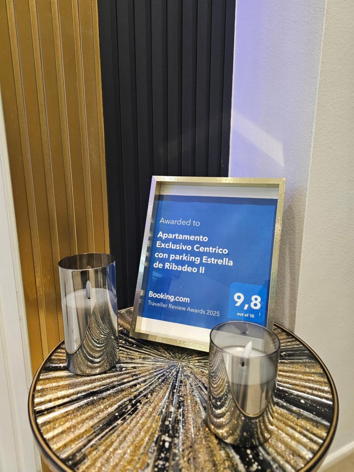 Apartamento Exclusivo Centrico Con Parking Estrella De Ribadeo II 외부 사진